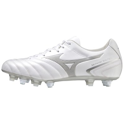 Zapatos De Fútbol Mizuno Monarcida Neo II Select Mix Mujer - Blancos / Grises - Chile M602QNOBZM